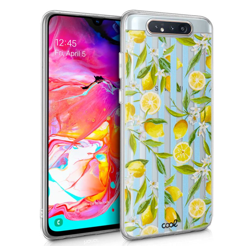 Capa em Limão Transparente para Samsung A805 Galaxy A80