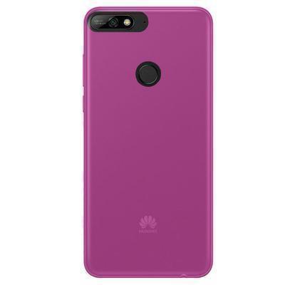 Capa Silicone Gel Huawei Y7 2018 Rosa