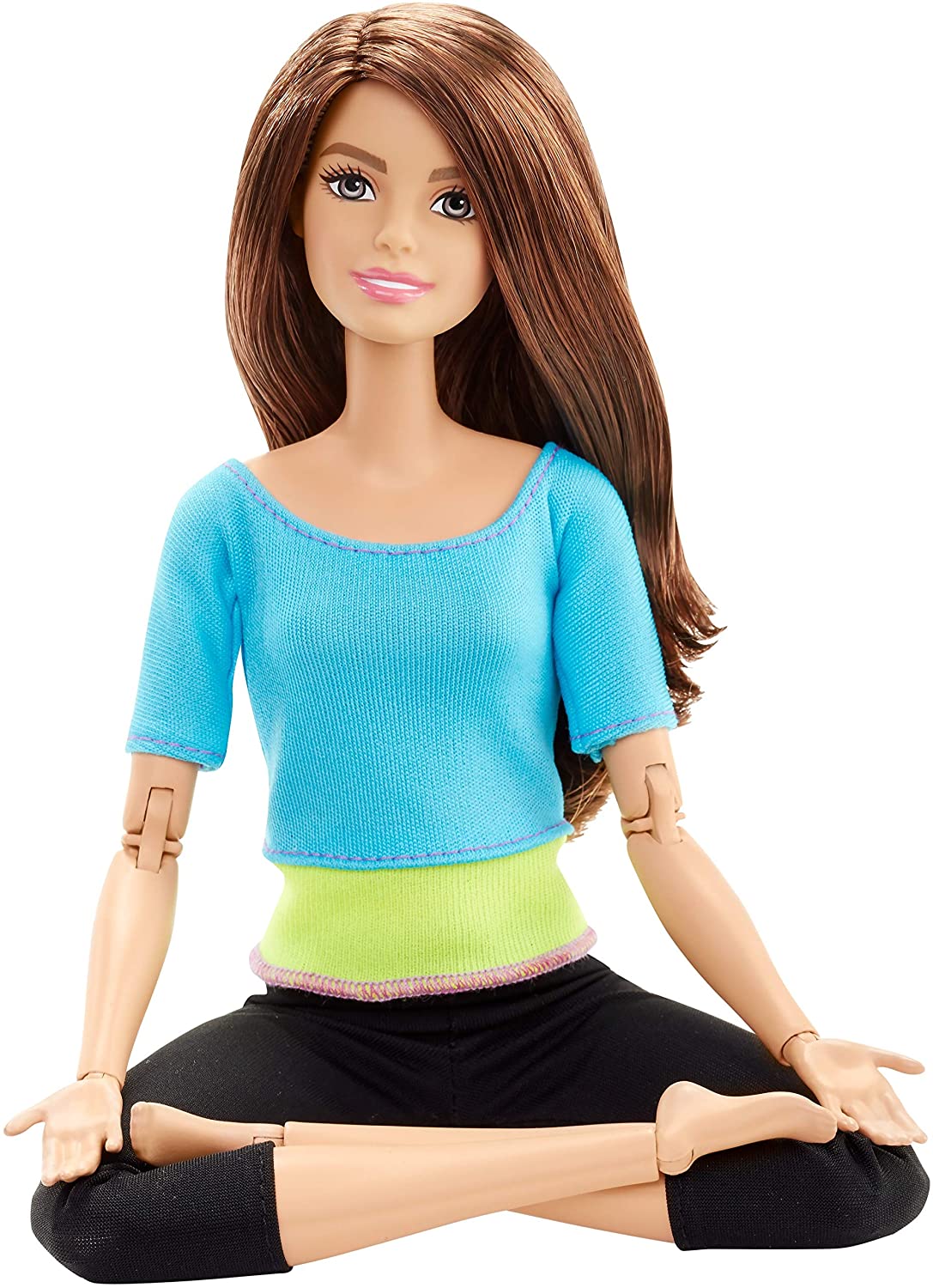 Barbie Made to Move Azul Boneca Articulada