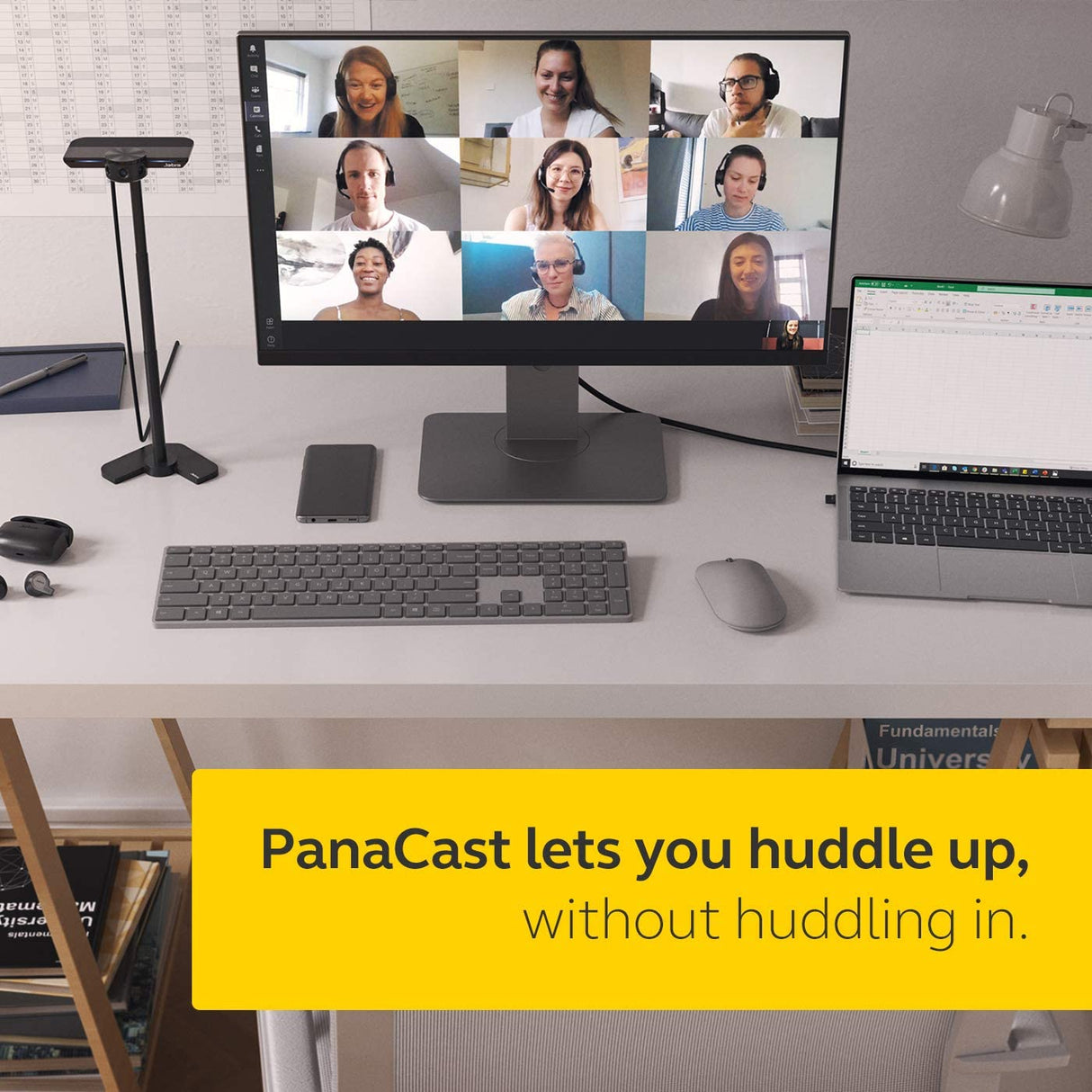 Jabra PanaCast 4K Câmara panorâmica de videoconferência
