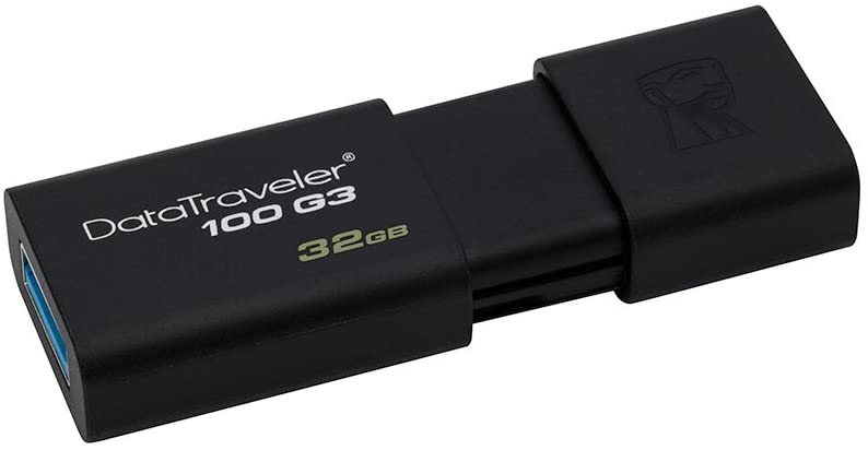 Kingston Pen Drive 32GB DataTraveler 100 G3 USB 3.1 Gen 1/USB 3.0 Flash Drive