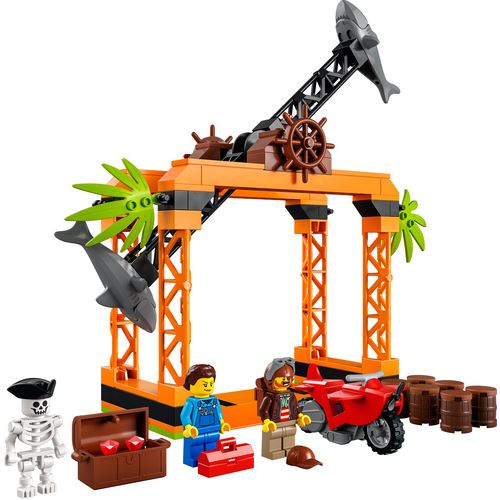 LEGO City Stuntz 60342 O Desafio Acrobático do Ataque do Tubarão