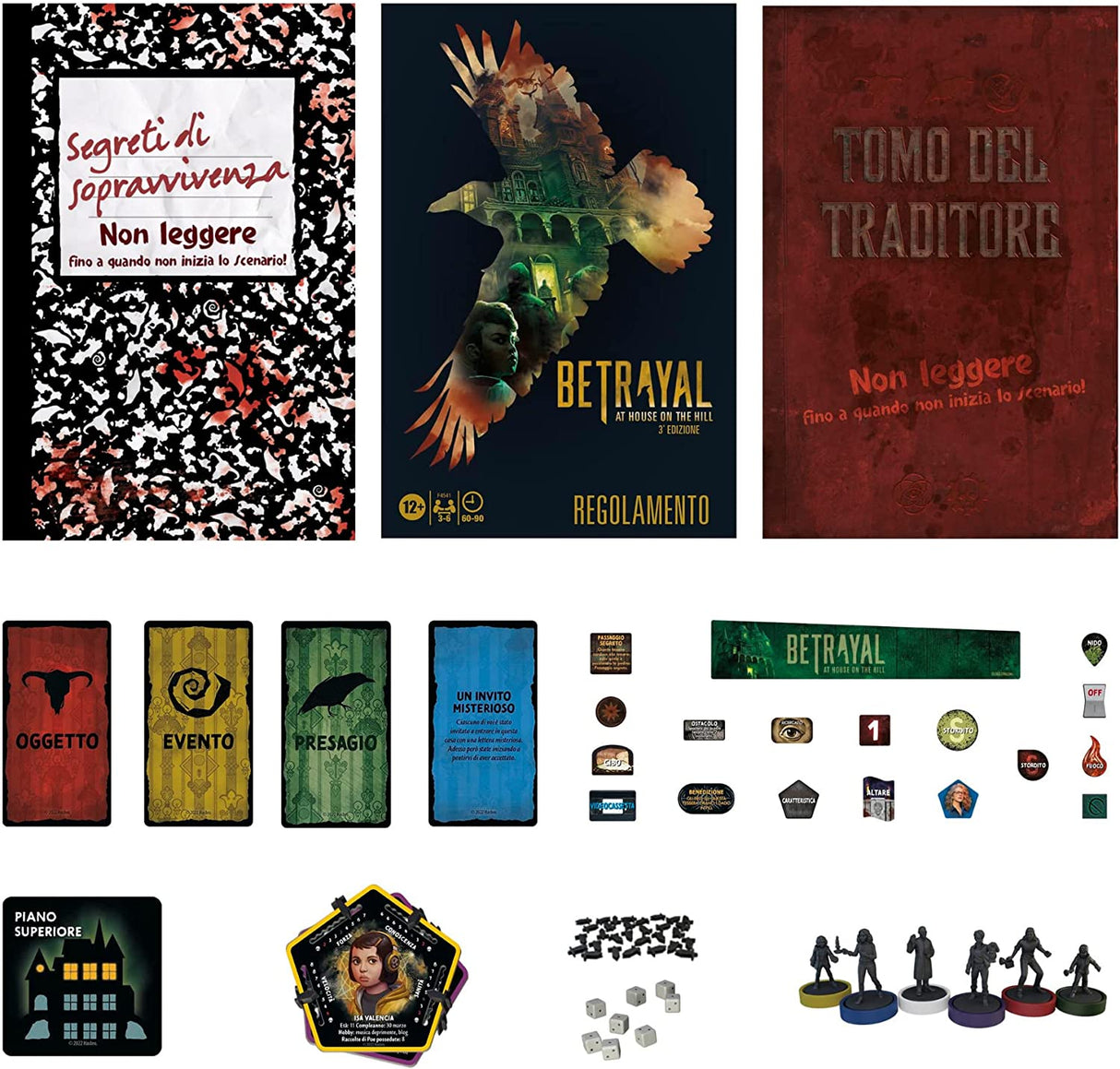 Hasbro Betrayal At House On The Hill 3ª Ed