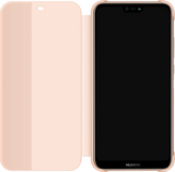 Capa Original para Huawei P20 Lite Smart View Flip Cover Pink