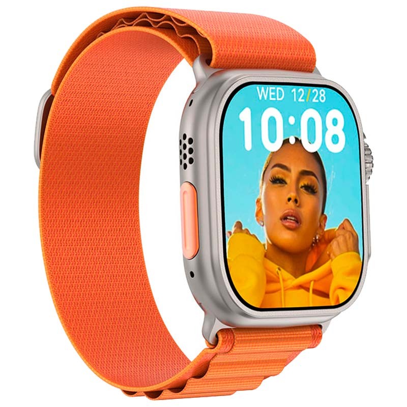 Smartwatch DT NO.1 DT8 Ultra Max Laranja