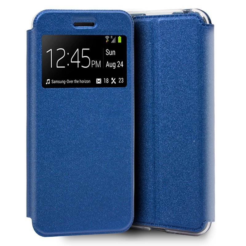 Capa Flip Xiaomi Mi A3 Azul Claro