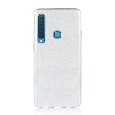 Capa Silicone Gel Samsung Galaxy A9 Brilho Prata