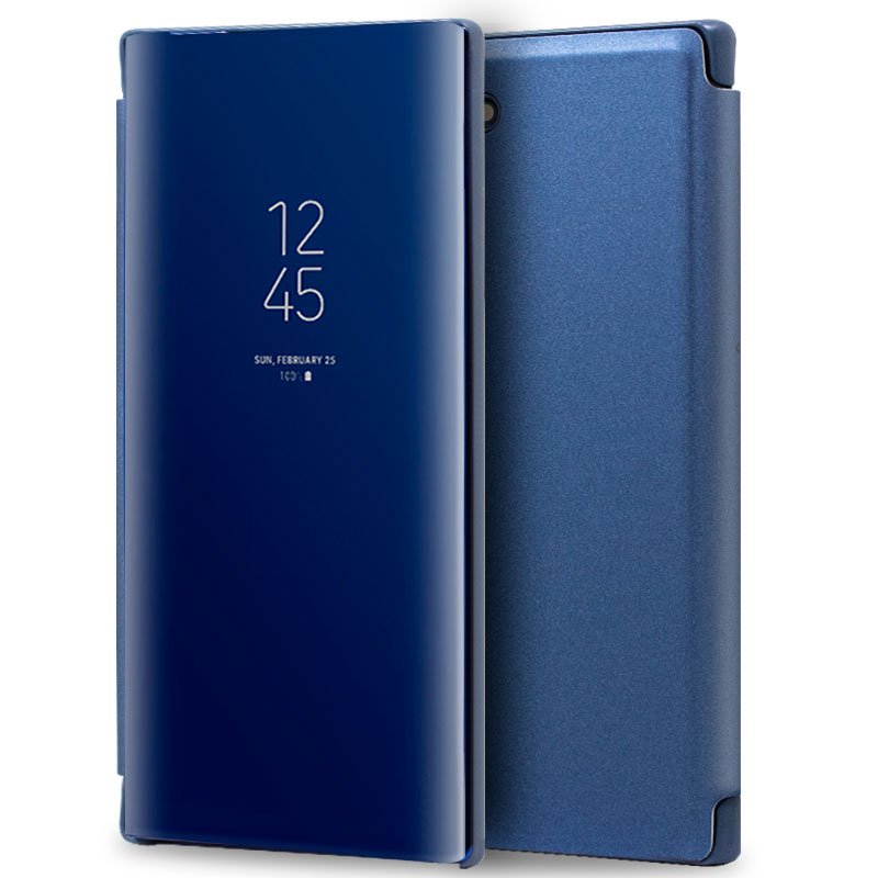 Capa Flip Samsung N970 Galaxy Note 10 Clear View Blue