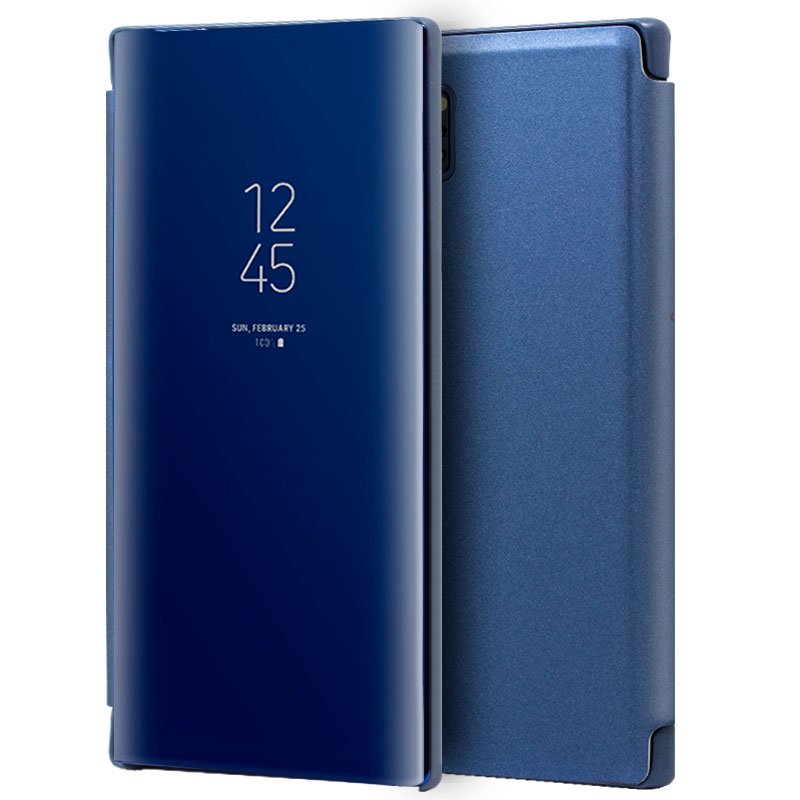 Capa Flip Samsung N975 Galaxy Note 10 Plus Clear View Blue
