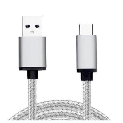 Carregador de Parede Universal 2.4A Quick Charge 3.0 + Cabo USB Tipo C Branco