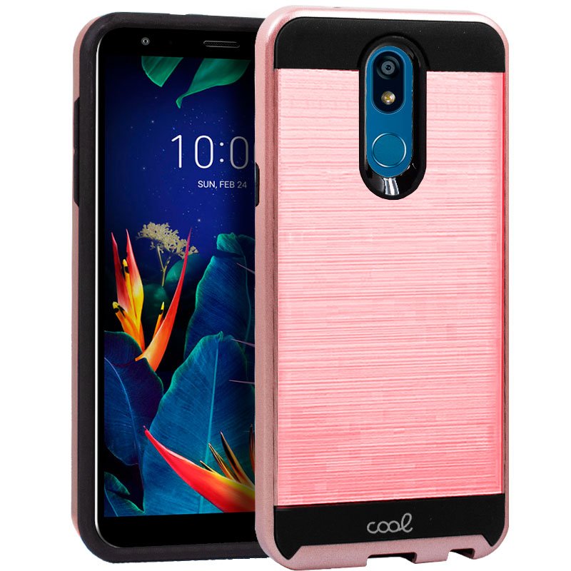 Capa LG K40 Aluminio Rosa