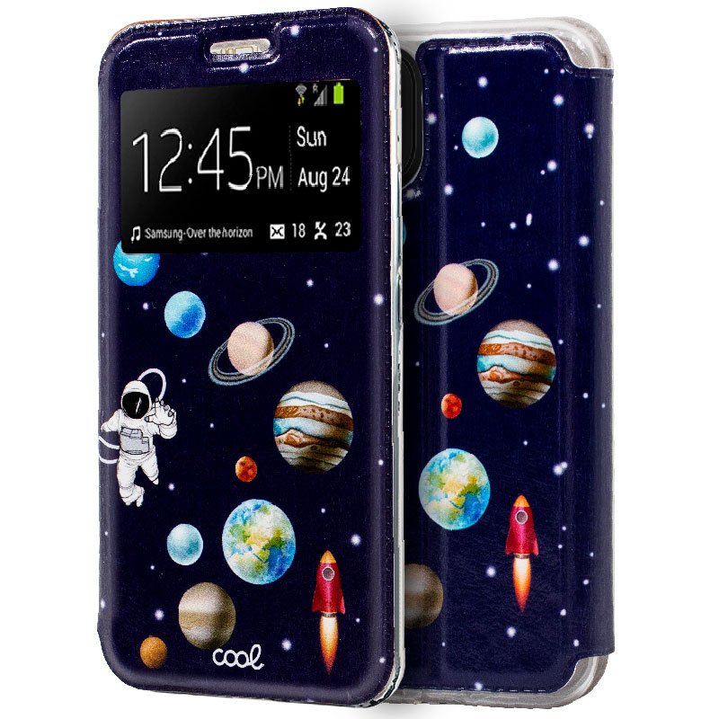 Capa Flip iPhone 11 Astronauta