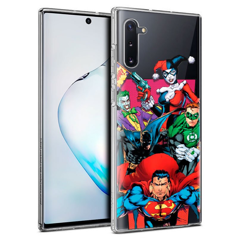 Capa Samsung N970 Galaxy Note 10 - DC Liga da Justiça