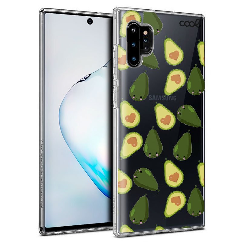 Capa Transparente em Abacate para Samsung N975 Galaxy Note 10 Plus