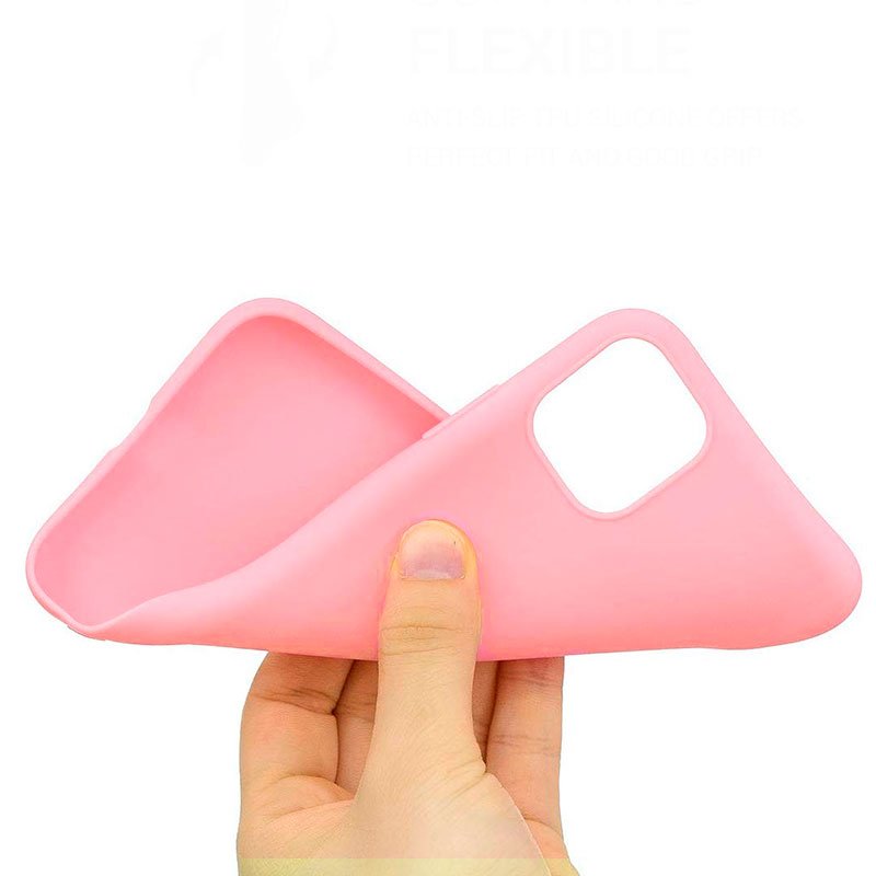Capa silicone para iPhone 11 Pro Max (rosa)