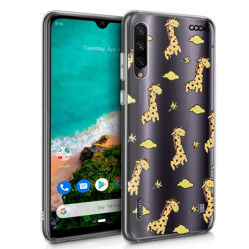 Capa Transparente para Girafa Xiaomi Mi A3