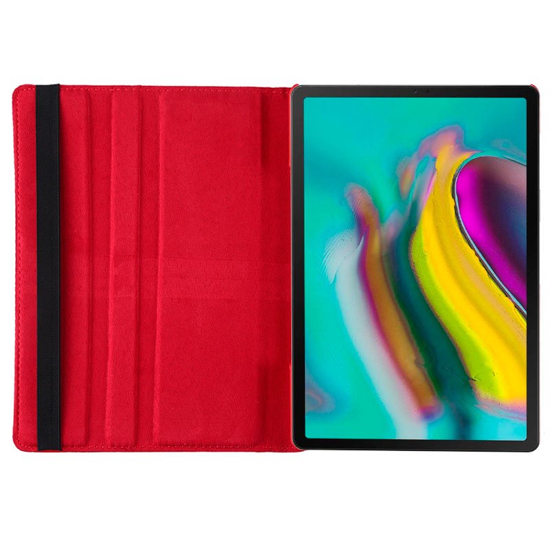 Capa Couro para Samsung Galaxy Tab S5e T720 / T725 Vermelho 10,5 "