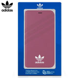Capa Flip Cover iPhone X / iPhone XS Adidas Pink