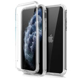Capa silicone 3D para iPhone 11 Pro (frente e verso transparentes)