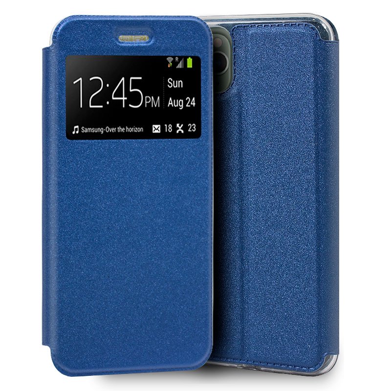 Capa Flip para iPhone 11 Pro Max, Azul Claro