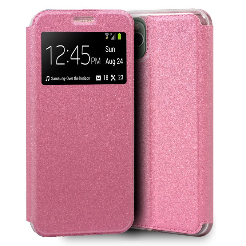 Capa Flip para iPhone 11 Pro Max Plain Rosa