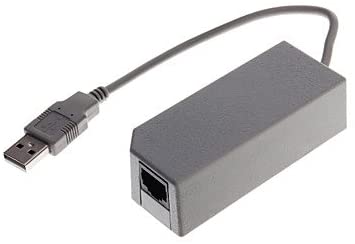 Adaptador para Nintendo Wii USB Ethernet Network/Lan RJ45
