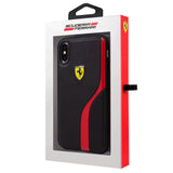 Capa para iPhone X / iPhone XS Ferrari Bicolor