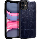 Capa Carcasa Leather Crocodile Marino para iPhone 11