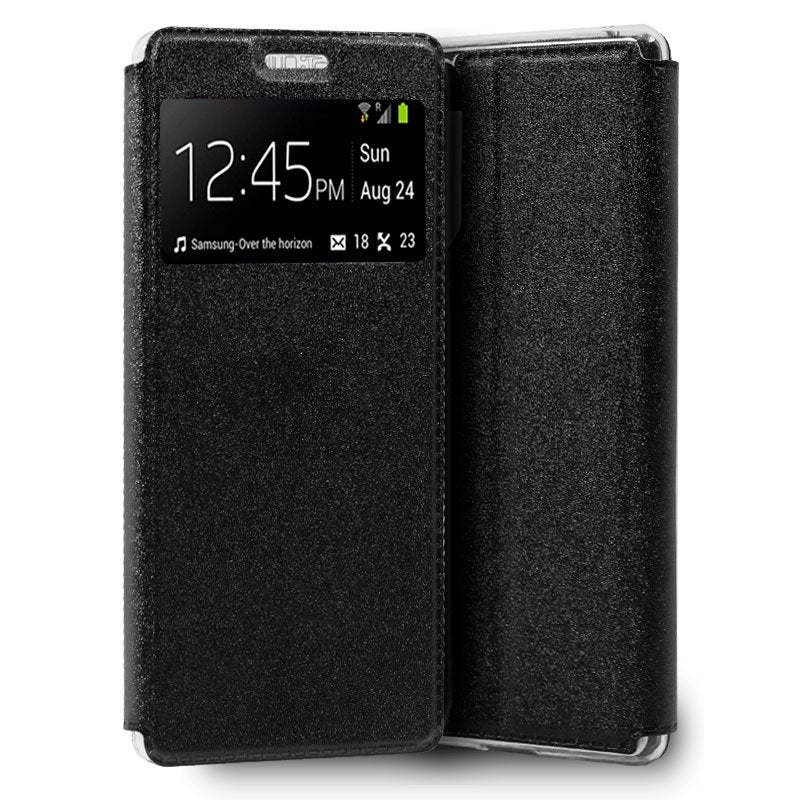 Capa Flip Sony Xperia 5 Plain Black
