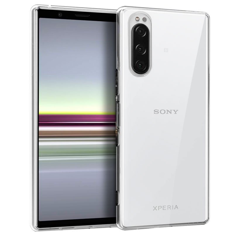 Capa Silicone Sony Xperia 5 (transparente)