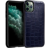 Capa Couro marinho para iPhone 11 Pro Max Crocodile