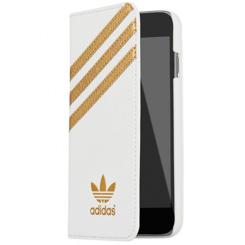 Capa Flip Cover iPhone 6 / 6s Adidas White