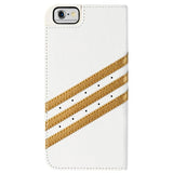 Capa Flip Cover iPhone 6 / 6s Adidas White