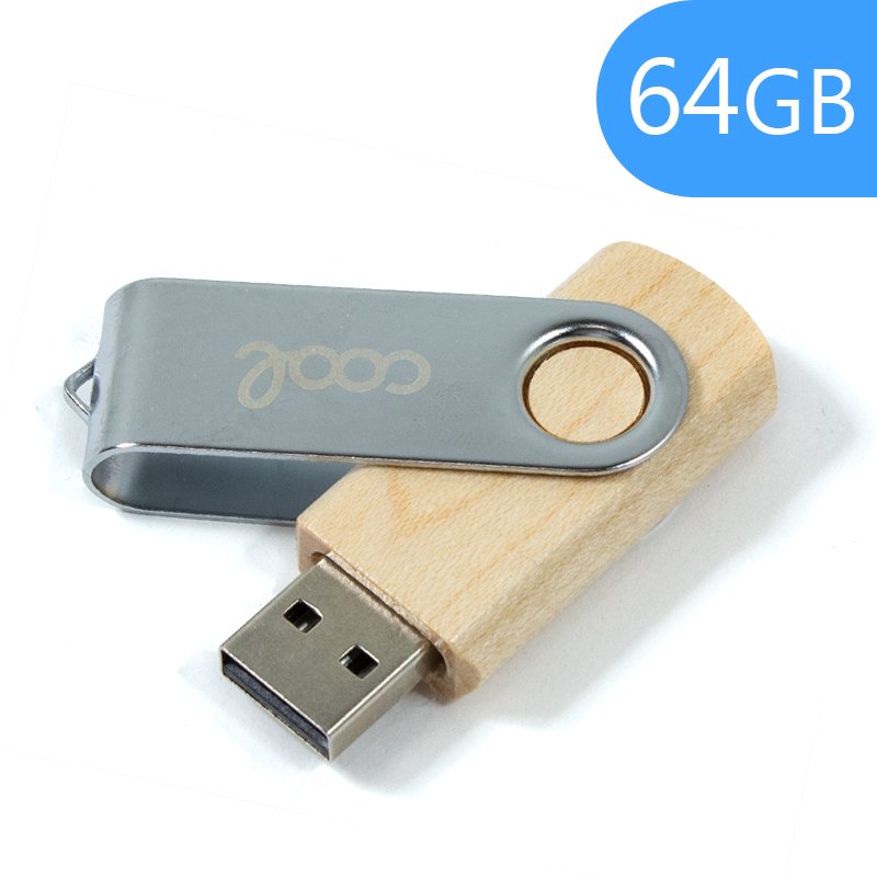 Pen Drive USB x64 GB 2,0 COOL Madeira