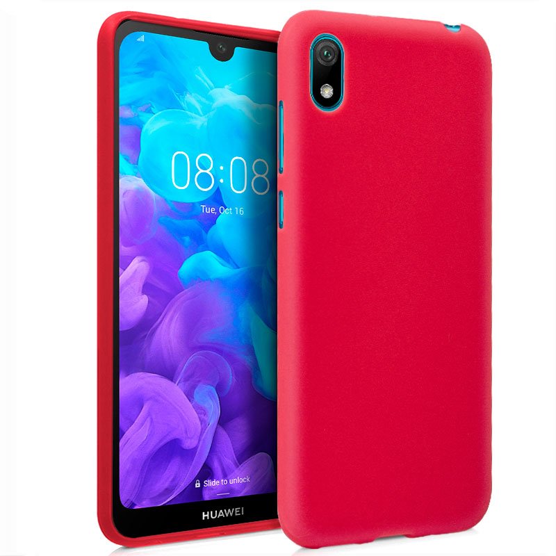 Capa Silicone Huawei Y5 (2019) Vermelho