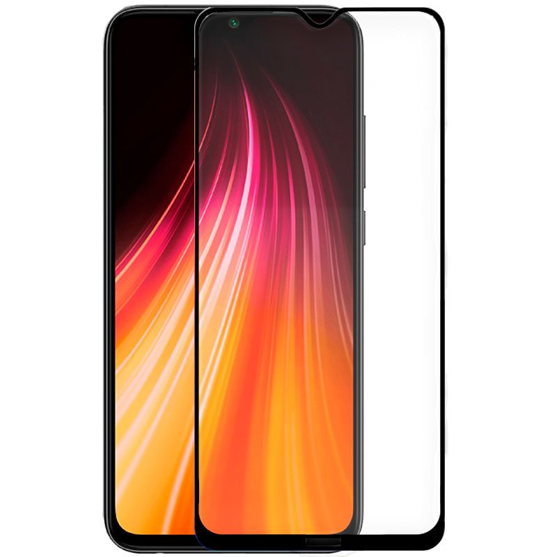 Película Vidro Temperado Xiaomi Redmi Note 8 (FULL 3D Black)