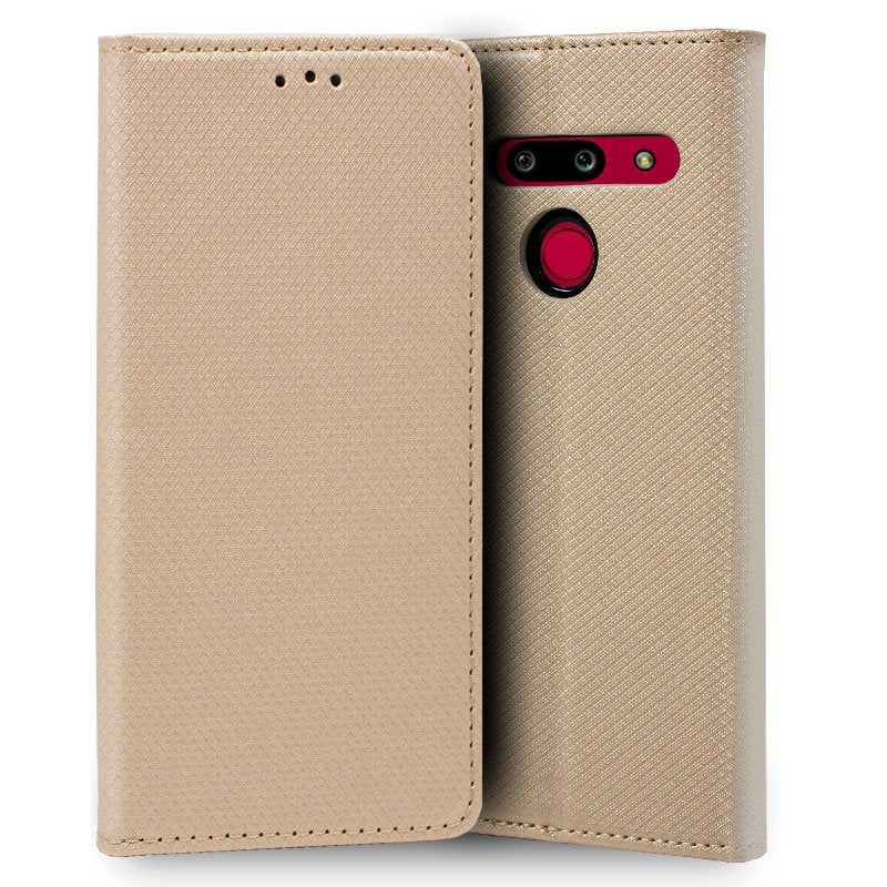 Capa Flip LG G8 ThinQ Plain Bege