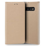 Capa Flip Samsung G970 Galaxy S10e Plain Bege