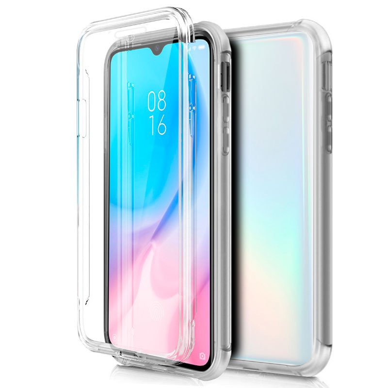 Capa silicone 3D Xiaomi Mi 9 Lite (frente e verso transparentes)