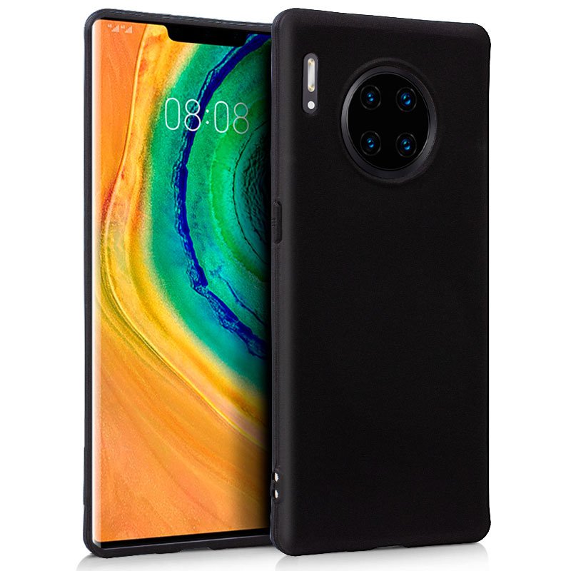 Capa Silicone para Huawei Mate 30 Pro (Preto)