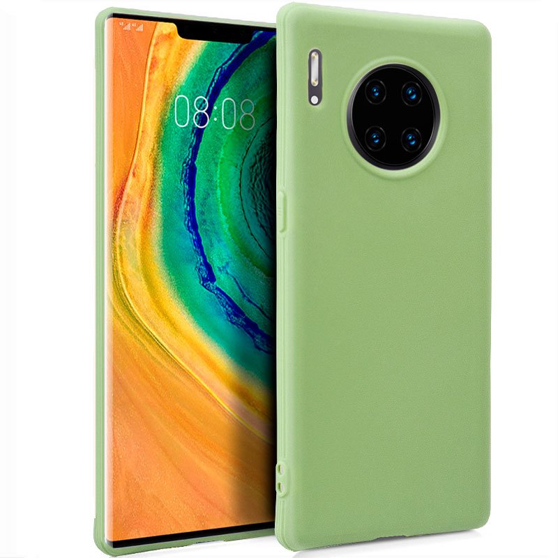Capa Silicone para Huawei Mate 30 Pro (Verde)