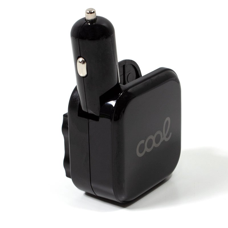 Carregador Universal 2x USB + Carregador de Carro (2,1 A)