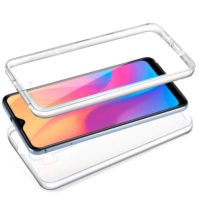 Capa silicone 360 Xiaomi Redmi 8 / 8A (Frente e verso transparentes)