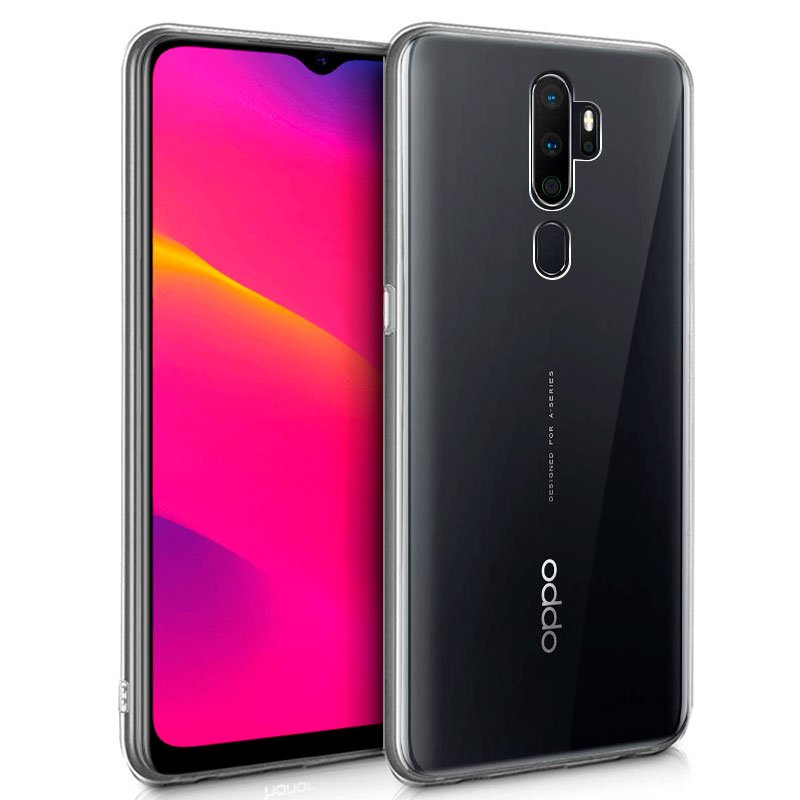 Capa silicone transparente para Oppo A5 (2020) / A9 (2020)