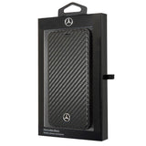 Capa com Capa Flip iPhone X / iPhone XS Preto Mercedes-Benz