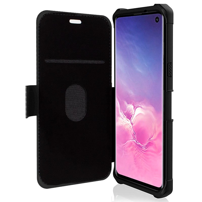 Capa Flip Samsung G973 Galaxy S10 Texas Black
