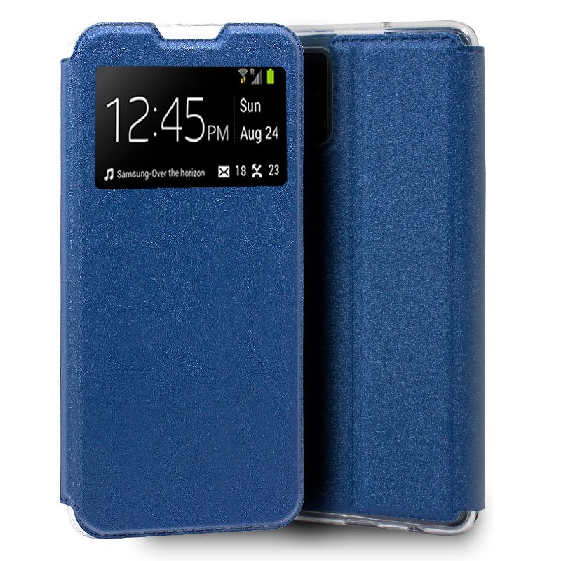 Capa Flip Samsung A515 Galaxy A51 Plain Blue