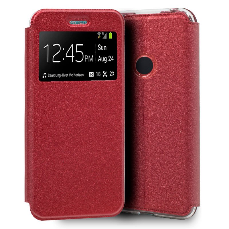 Capa Flip Xiaomi Redmi Note 8 Smooth Red