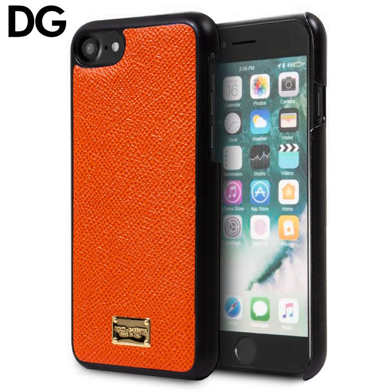 Capa para iPhone 7/8 / SE (2020) Case Dolce Gabbana Plain Orange