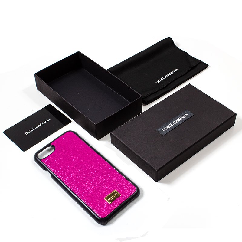 Capa para iPhone 7/8 / SE (2020) Case Dolce Gabbana Plain Pink
